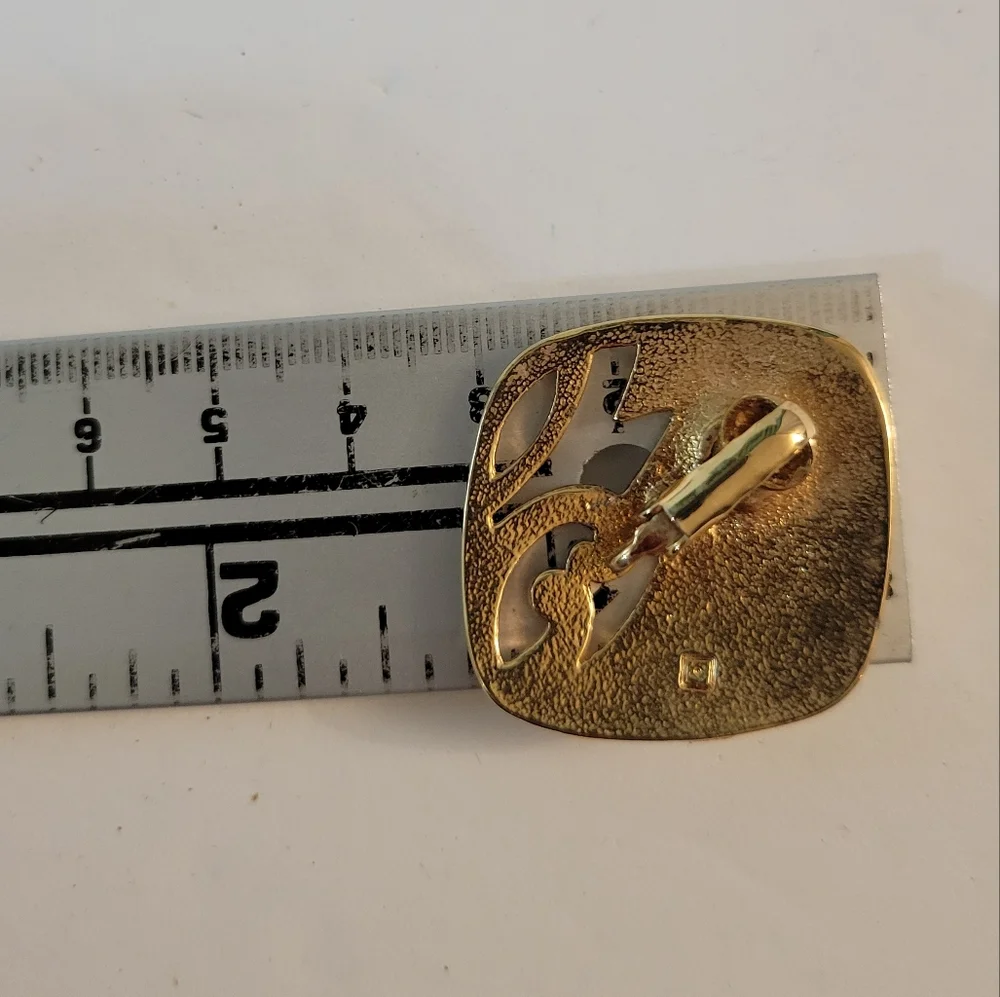 Edgar Berebi goldtone yellow